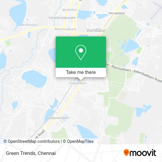 Green Trends map