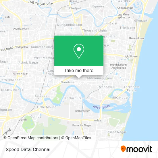 Speed Data map