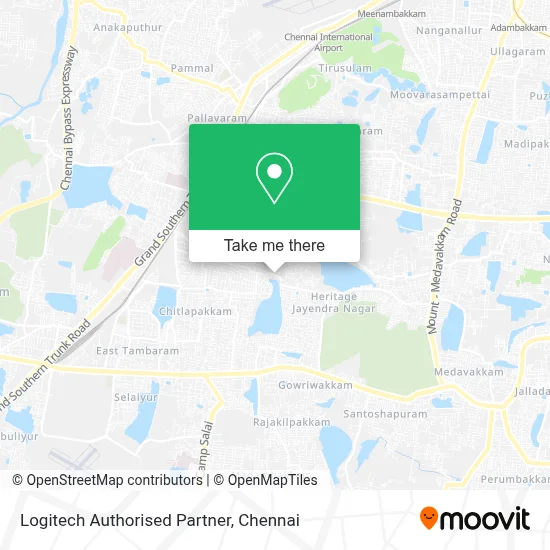 Logitech Authorised Partner map