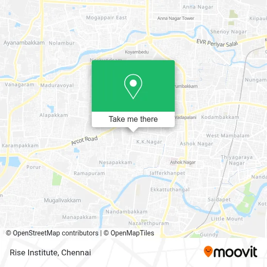 Rise Institute map