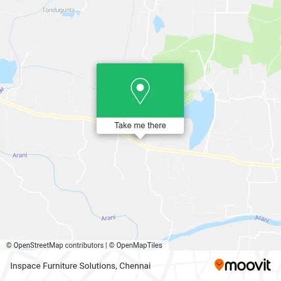 Inspace Furniture Solutions map
