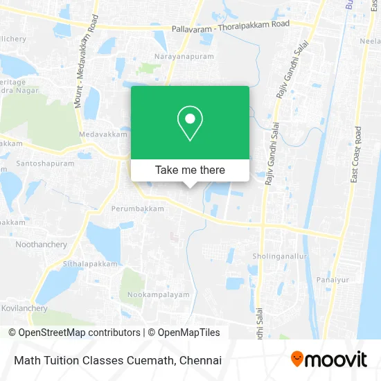 Math Tuition Classes Cuemath map