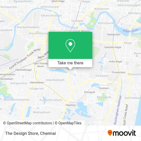 The Design Store map
