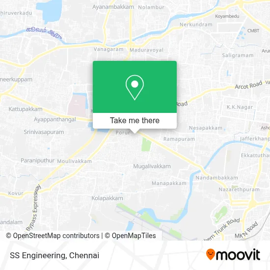 SS Engineering map