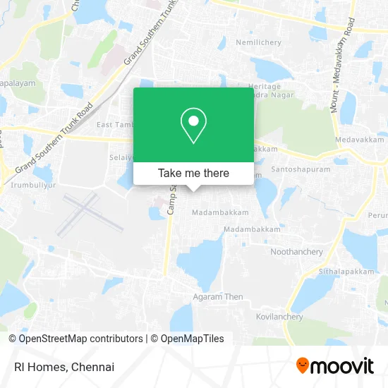 Rl Homes map