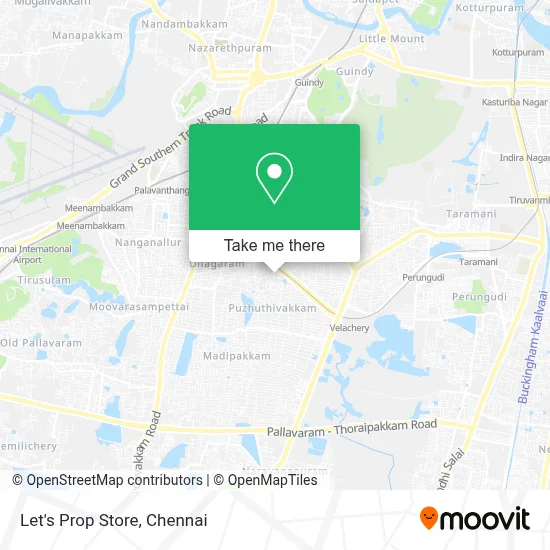 Let's Prop Store map