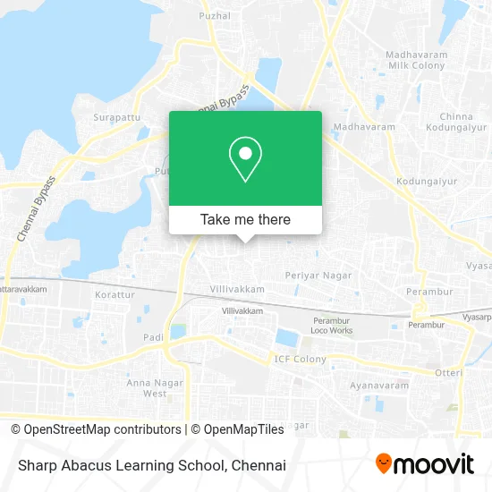 Sharp Abacus Learning School map