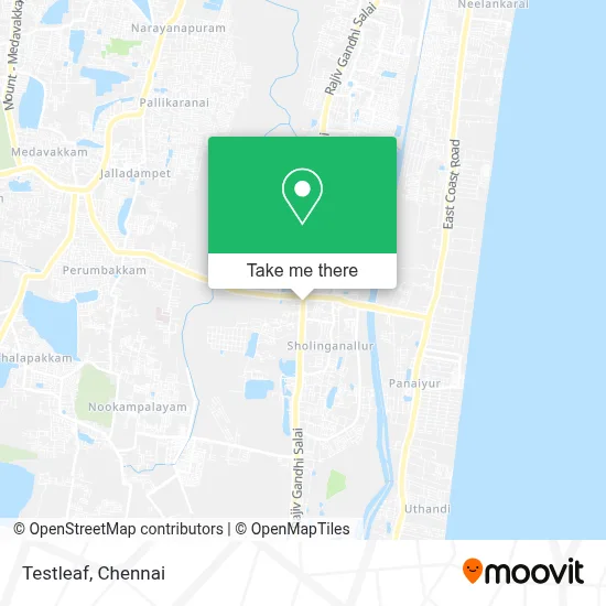 Testleaf map