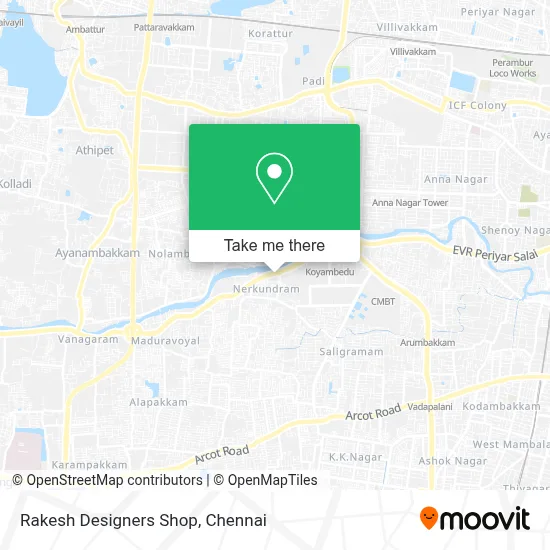Rakesh Designers Shop map