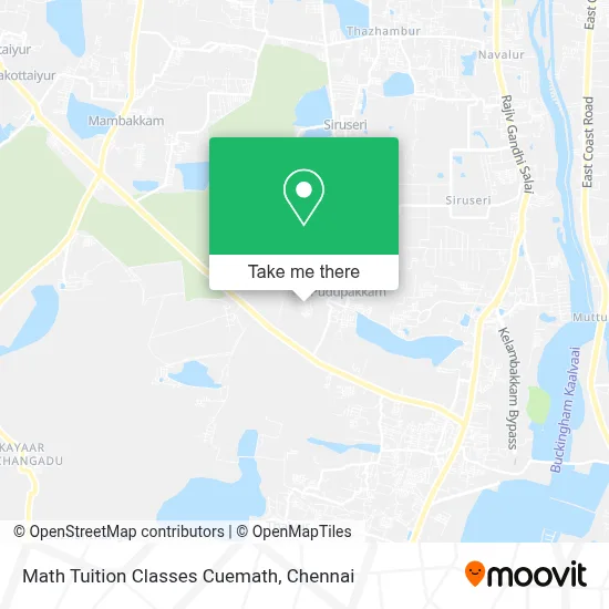 Math Tuition Classes Cuemath map
