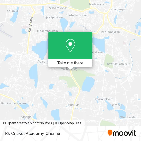 Rk Cricket Academy map
