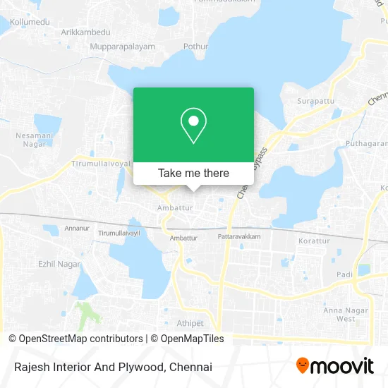 Rajesh Interior And Plywood map