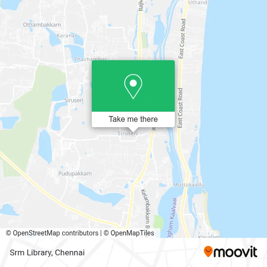 Srm Library map