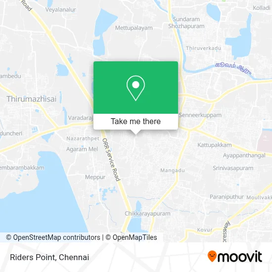 Riders Point map