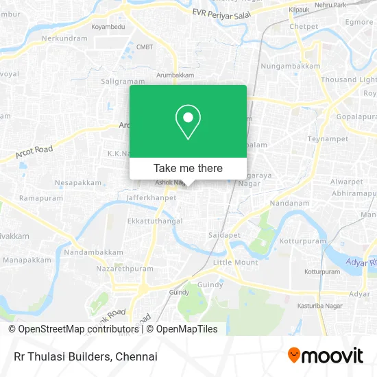 Rr Thulasi Builders map