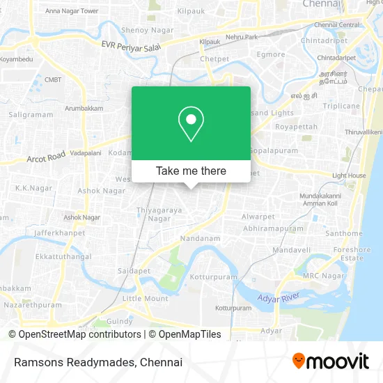 Ramsons Readymades map