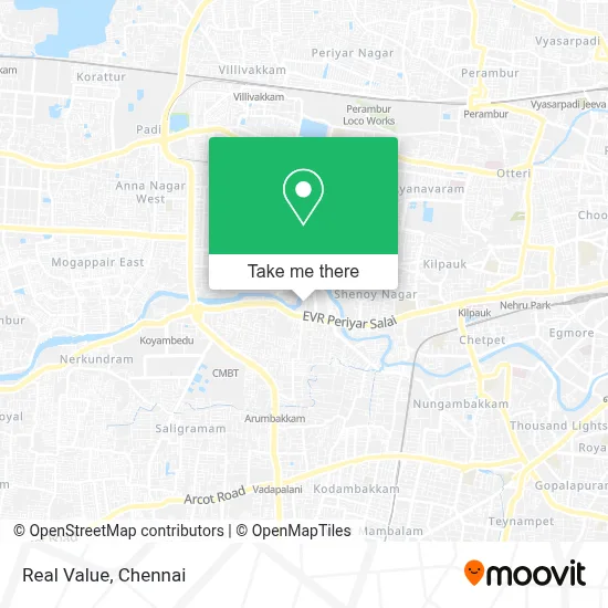 Real Value map