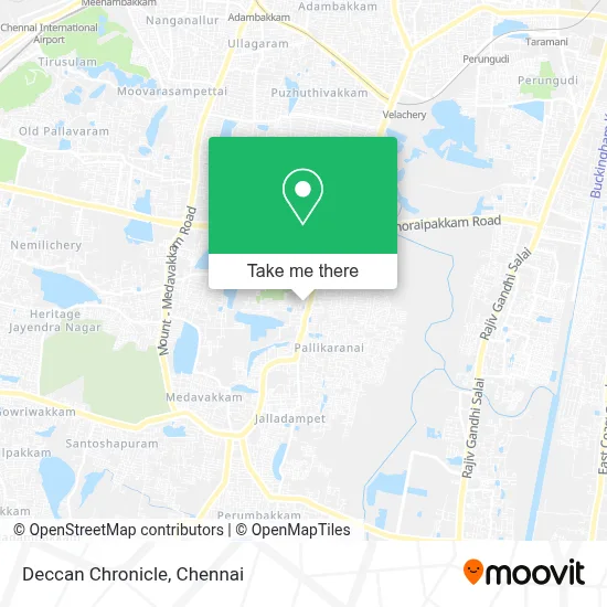Deccan Chronicle map