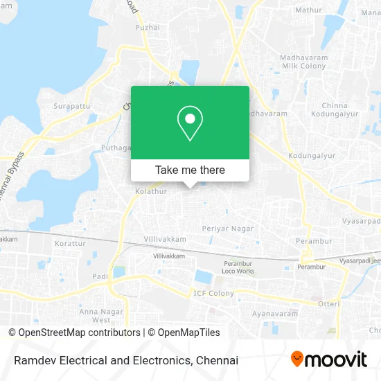 Ramdev Electrical And Electronics map
