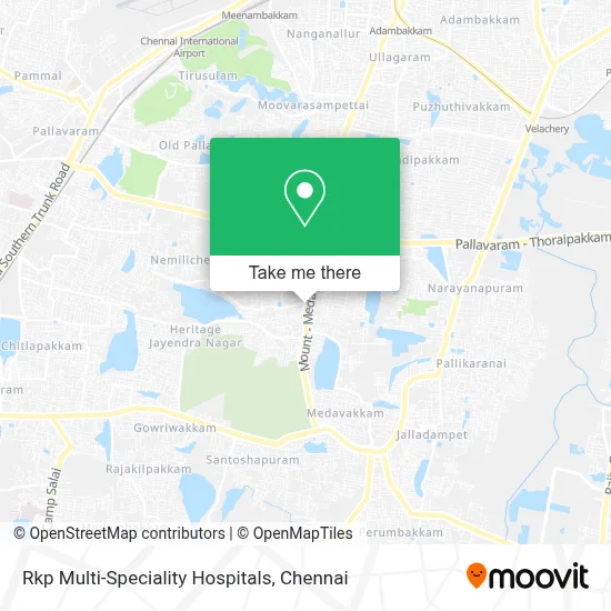 Rkp Multi-Speciality Hospitals map