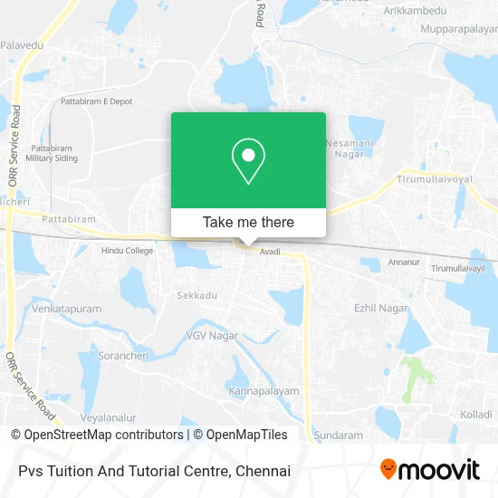 Pvs Tuition And Tutorial Centre map