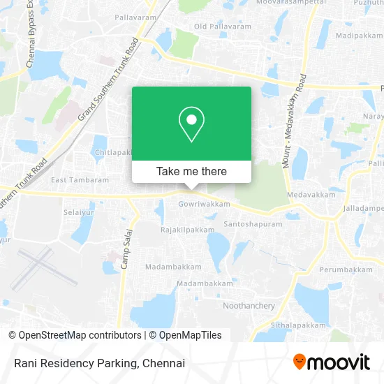 Rani Residency Parking map