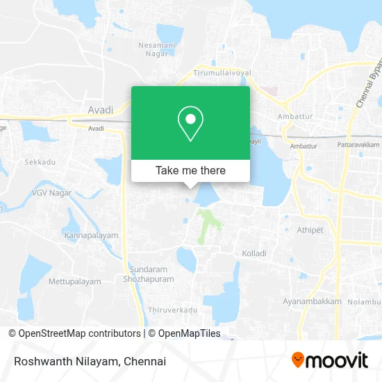 Roshwanth Nilayam map