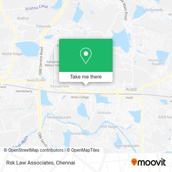 Rsk Law Associates map