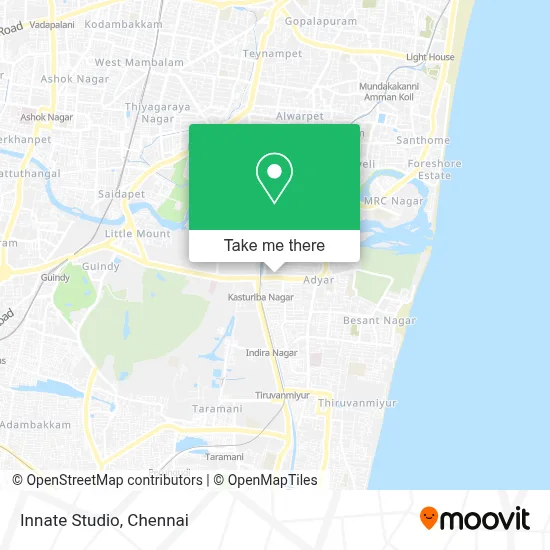 Innate Studio map