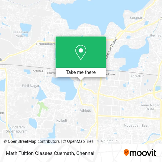 Math Tuition Classes Cuemath map