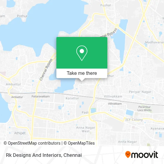 Rk Designs And Interiors map