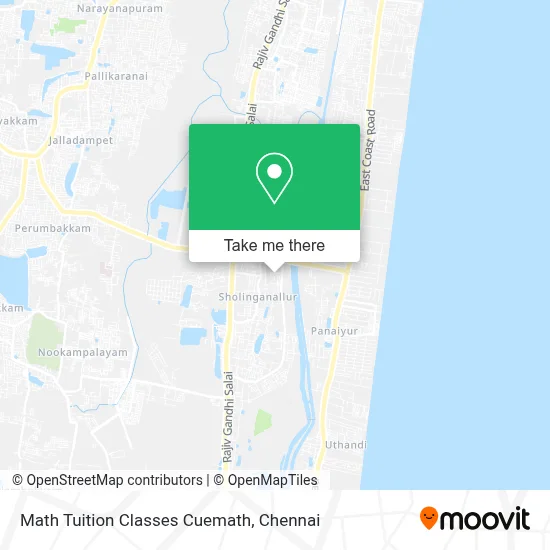 Math Tuition Classes Cuemath map