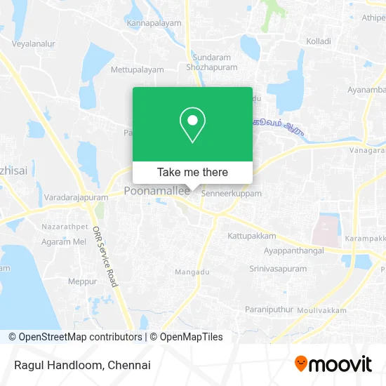 Ragul Handloom map