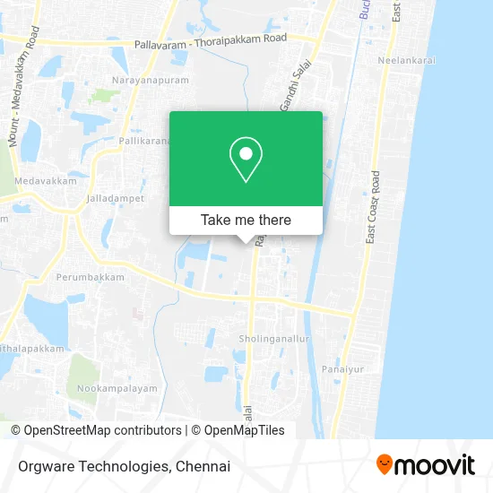 Orgware Technologies map