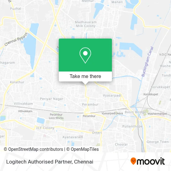 Logitech Authorised Partner map