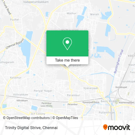 Trinity Digital Strive map
