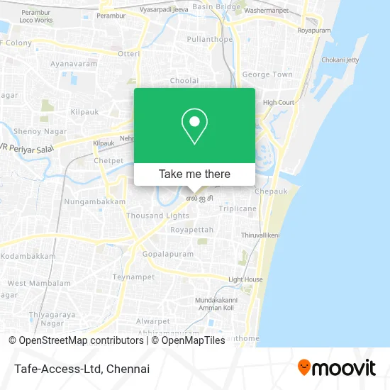 Tafe-Access-Ltd map