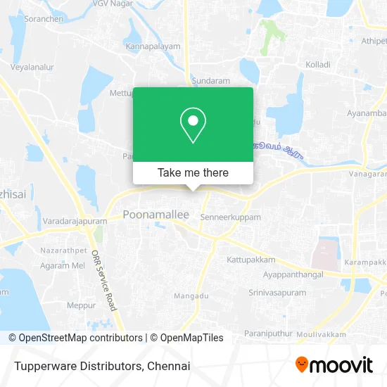 Tupperware Distributors map