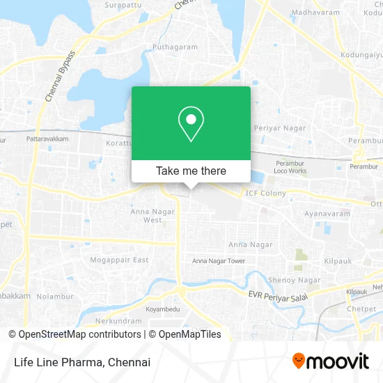 Life Line Pharma map