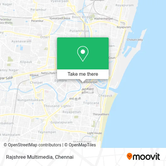 Rajshree Multimedia map