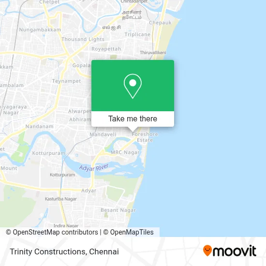Trinity Constructions map