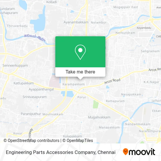 Engineering Parts Accessories Company map