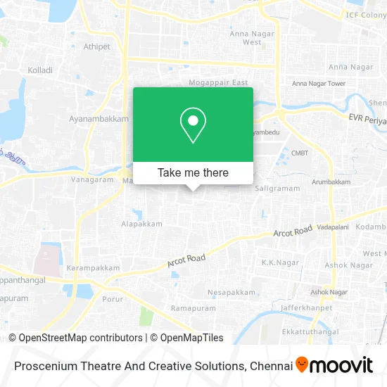 Proscenium Theatre And Creative Solutions map