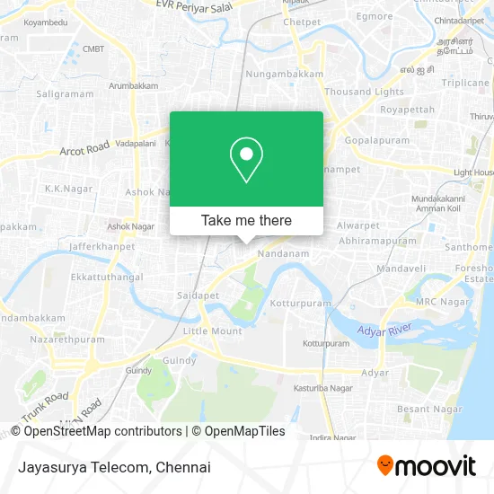 Jayasurya Telecom map