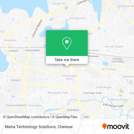 Maha Technology Solutions map