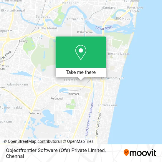 Objectfrontier Software (Ofs) Private Limited map