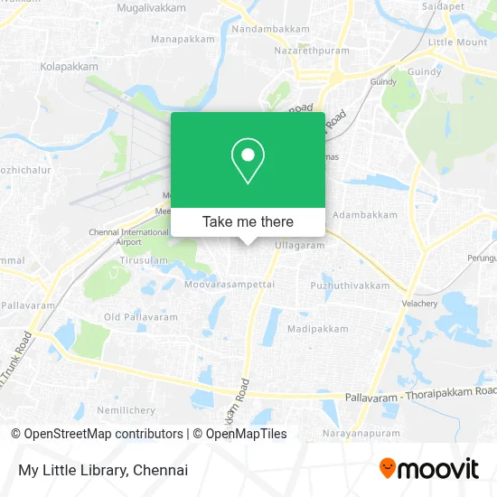My Little Library map