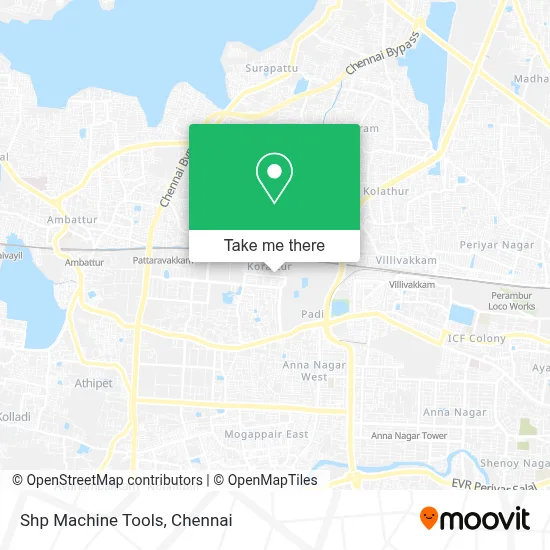 Shp Machine Tools map