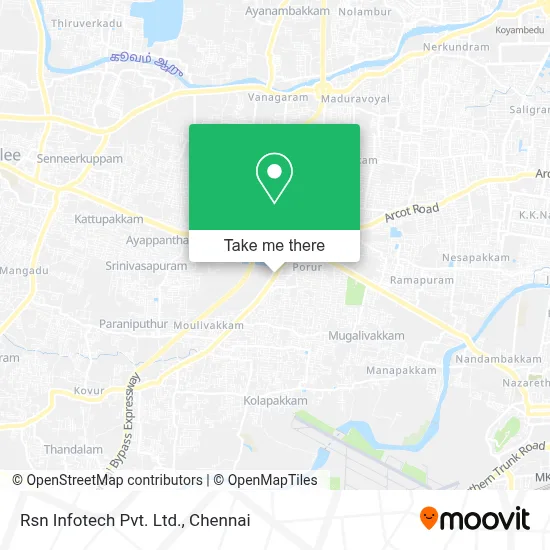 Rsn Infotech Pvt. Ltd. map