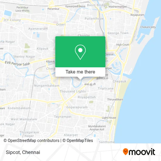 Sipcot map